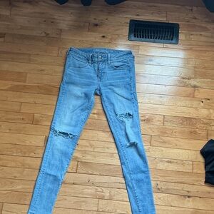 American Eagle Outfitters Light Blue Kids Jeans